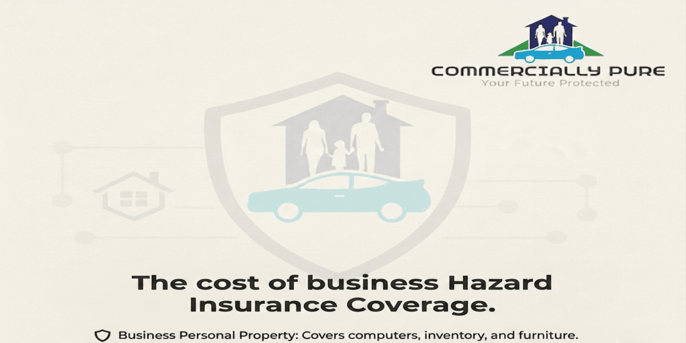 The cost of business Hazard Insurance Coverage.