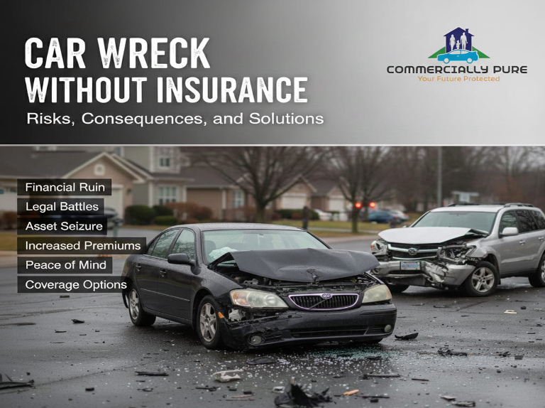 car wreck without insurance