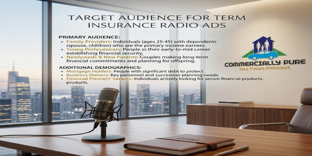 Target Audience for Term Insurance Radio Ads
